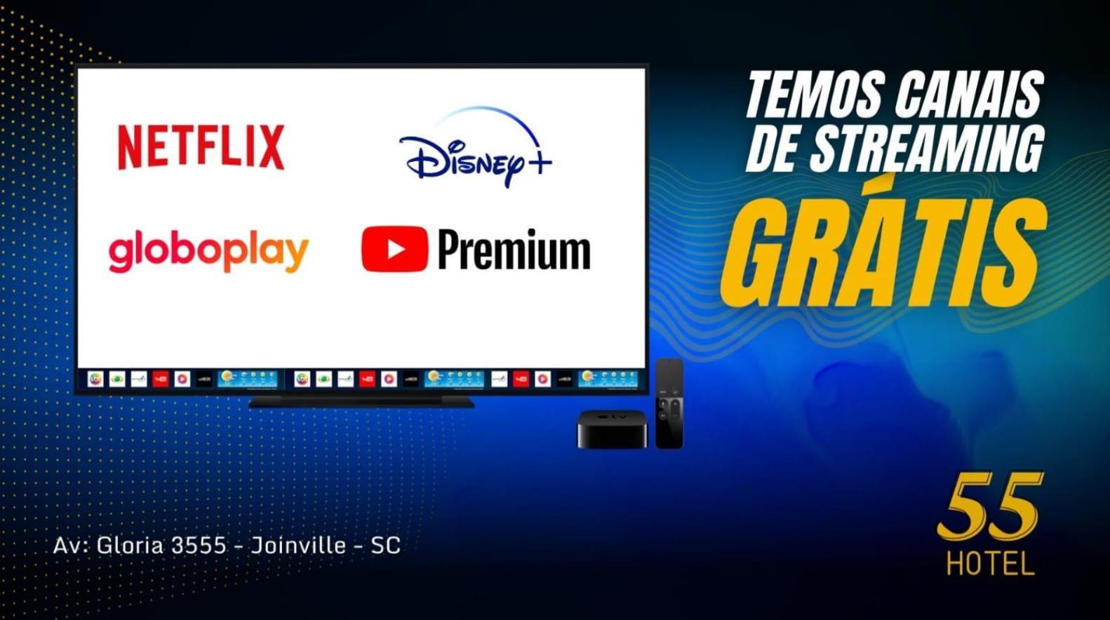 55 Smart Hotel Joinville Eksteriør billede